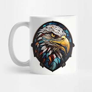 Eagle in Stained Glass Mug